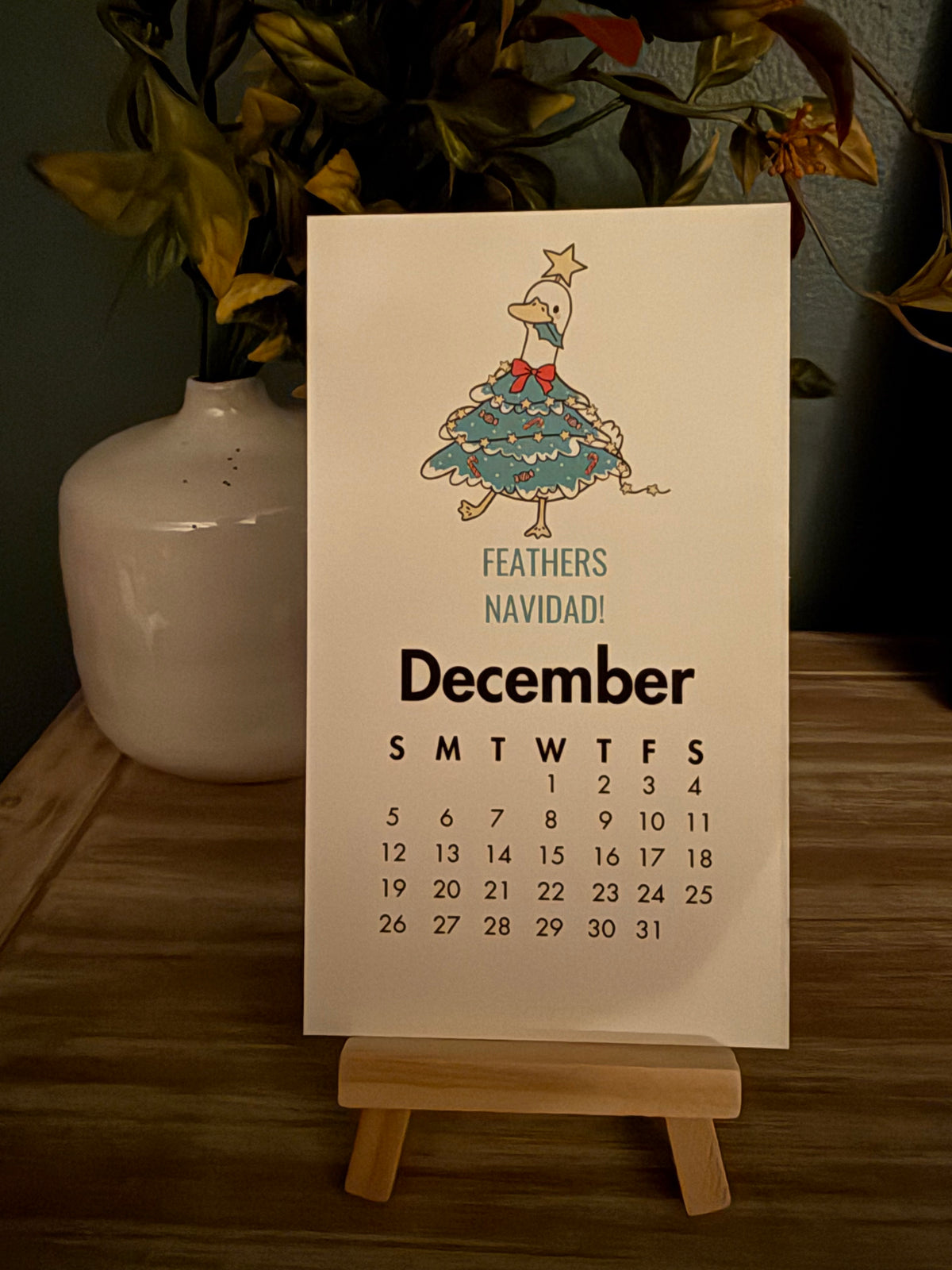 2027 Silly Goose Desk Calendar